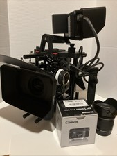 Canon C100 Mark II With Lens And Gear LOW HOURS CINEMA RIG