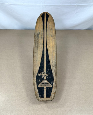 Vintage Skateboard Nash Goofy 1960s Foot Wooden #7 RARE Sidewalk