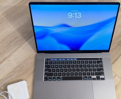 Apple A2141 MacBook Pro 16'' (1TB SSD, 16GB RAM, Intel Core i9 9th Gen., 2.4GHz,