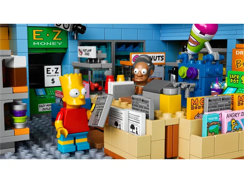 LEGO The Simpsons The Kwik-E-Mart 🏪🥤🍩 71016 🚨 Retired! NEW Sealed In Box - Image 4 of 4