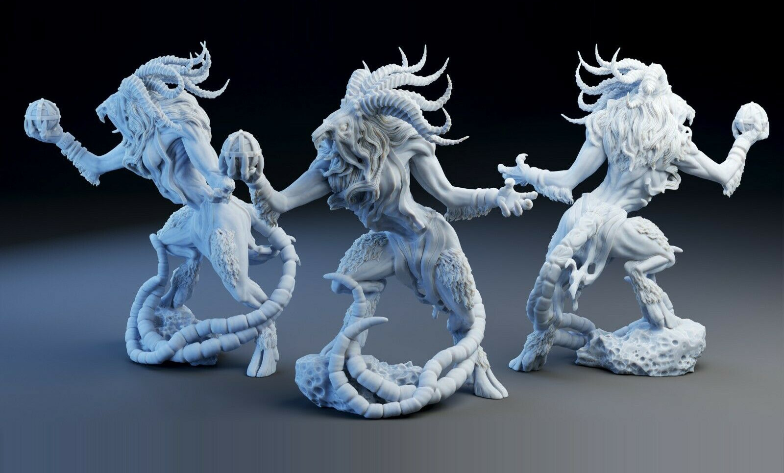 Figurine Hommes rats miniature The thirteen clan Avatar of andeva pour jeu de rôle fantastique