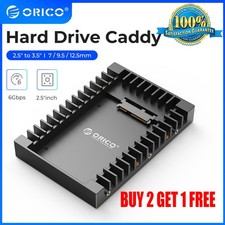 ORICO 2.5 to 3.5'' Hard Drive Adapter Converter SATA III for 7/9.5/12.5mm HDDSSD