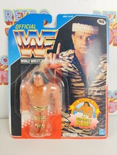 SUPERFLY JIMMY SNUKA 1990 WWF WORLD WRESTLING FEDERATION GIG CARD ENG HASBRO