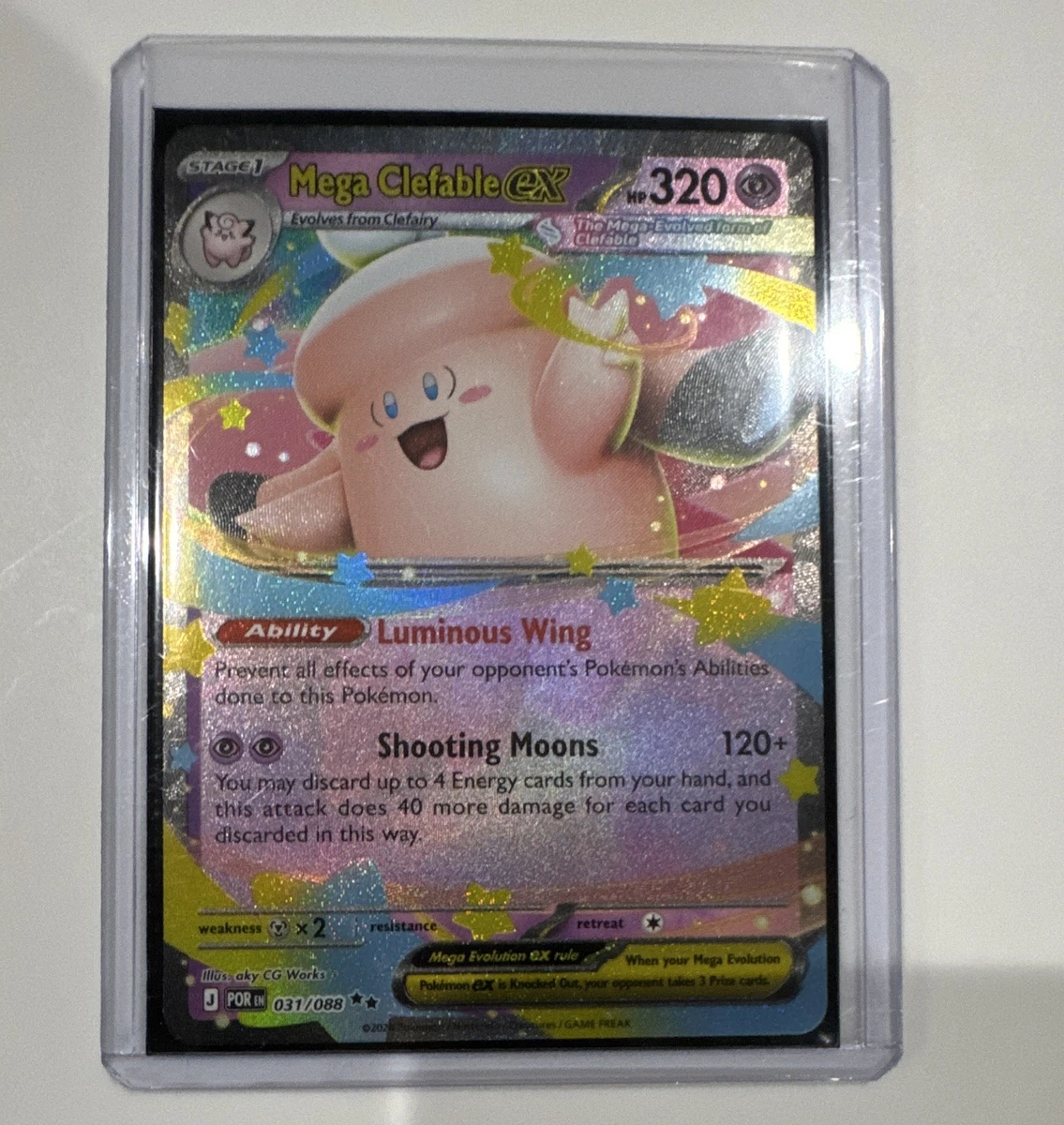 Lillie's Clefairy Ex 126/100 Sv9: Battle Partners for sale | eBay