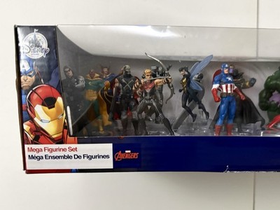 DISNEY STORE MARVEL AVENGERS 20 piece Mega Figurine Set New With Box Wear
