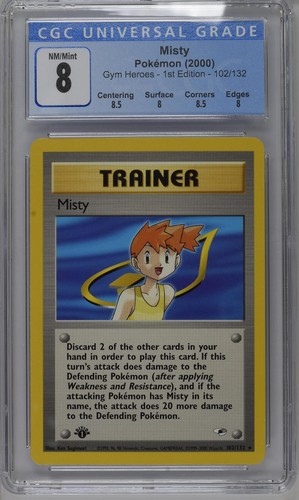 Misty (1st Edition) graded CGC 8 for sale on eBay