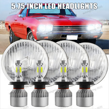 4x 5.75 5-34 Led Headlights Hilo For Chevy Chevelle El Camino Impala