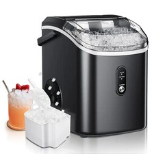 Nugget Ice Maker Countertop with Handle, Read...