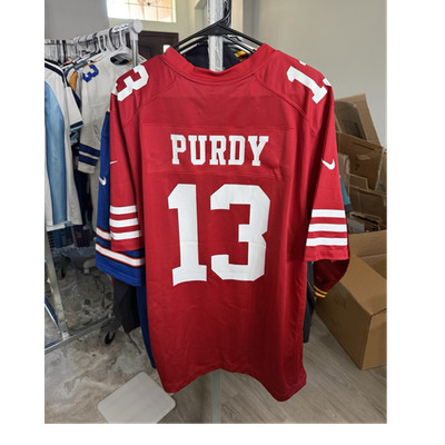 Men s Large Brock Purdy San Francisco 49ers Nike Game Player Jersey - Scarlet