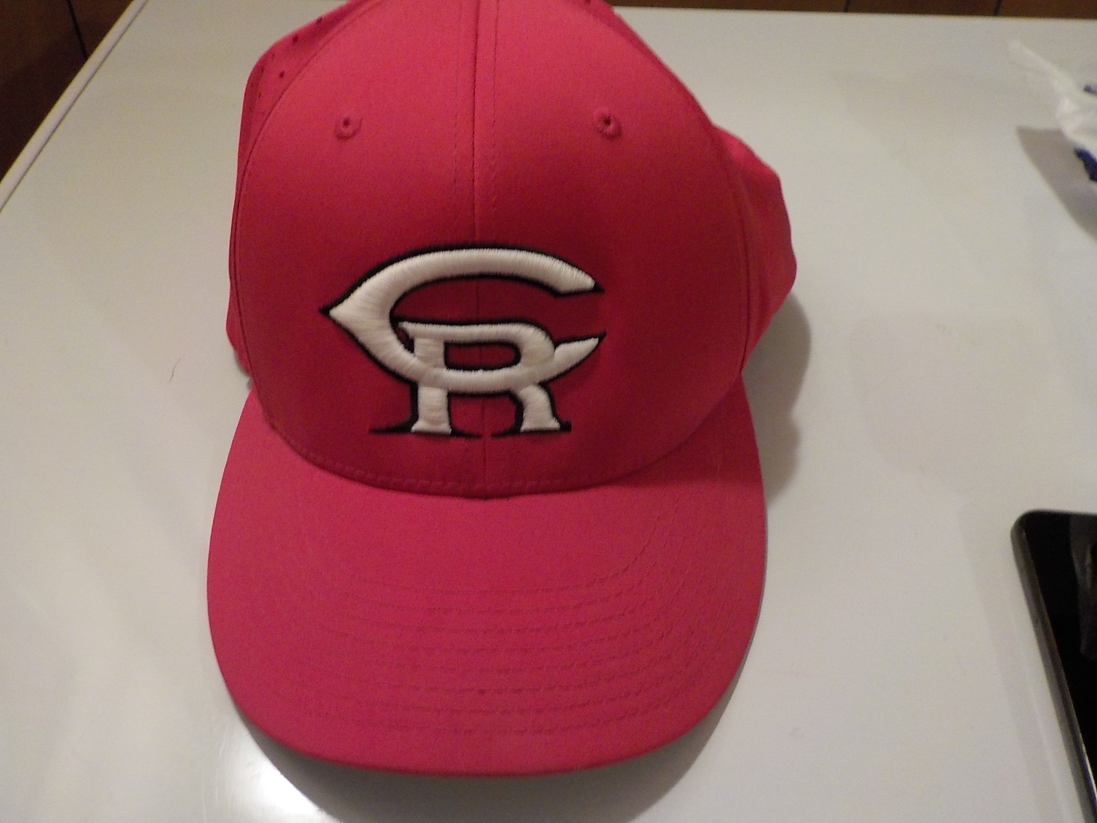 EvoShield Red Baseball Cap Hat CR Embroidered L/X… - image 2