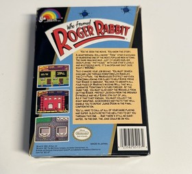 Who Framed Roger Rabbit Nintendo NES Video Game CIB Complete Tested