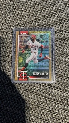 2026 Topps Series 1 Byron Buxton Sandglitter Parallel /50 Minnesota Twins