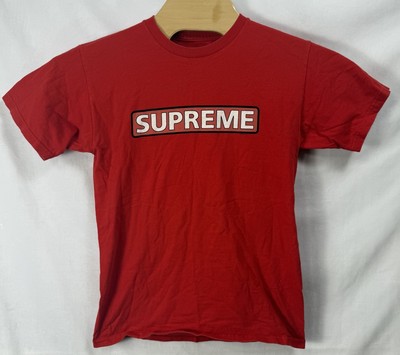 Supreme Powell Peralta 2014 Skateboard Tee Red T Shirt Men s Small