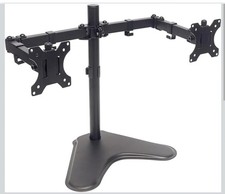 Manhattan TV & Monitor Mount, Desk, Double-Link Arms, 2 screens, Max 8kg Each