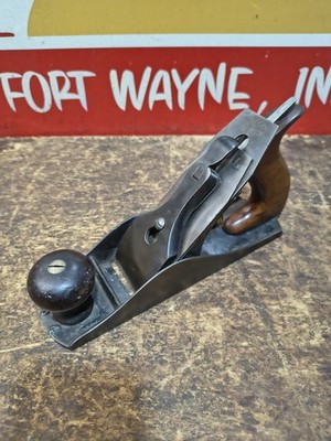 Vintage Stanley Bailey No. 4 Wood Working Plane 92  Logo Blade 