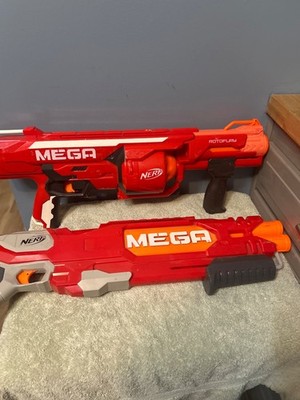 Nerf Gun N Strike  for Mega Series Rotofury Blaster And Double Breach Mega