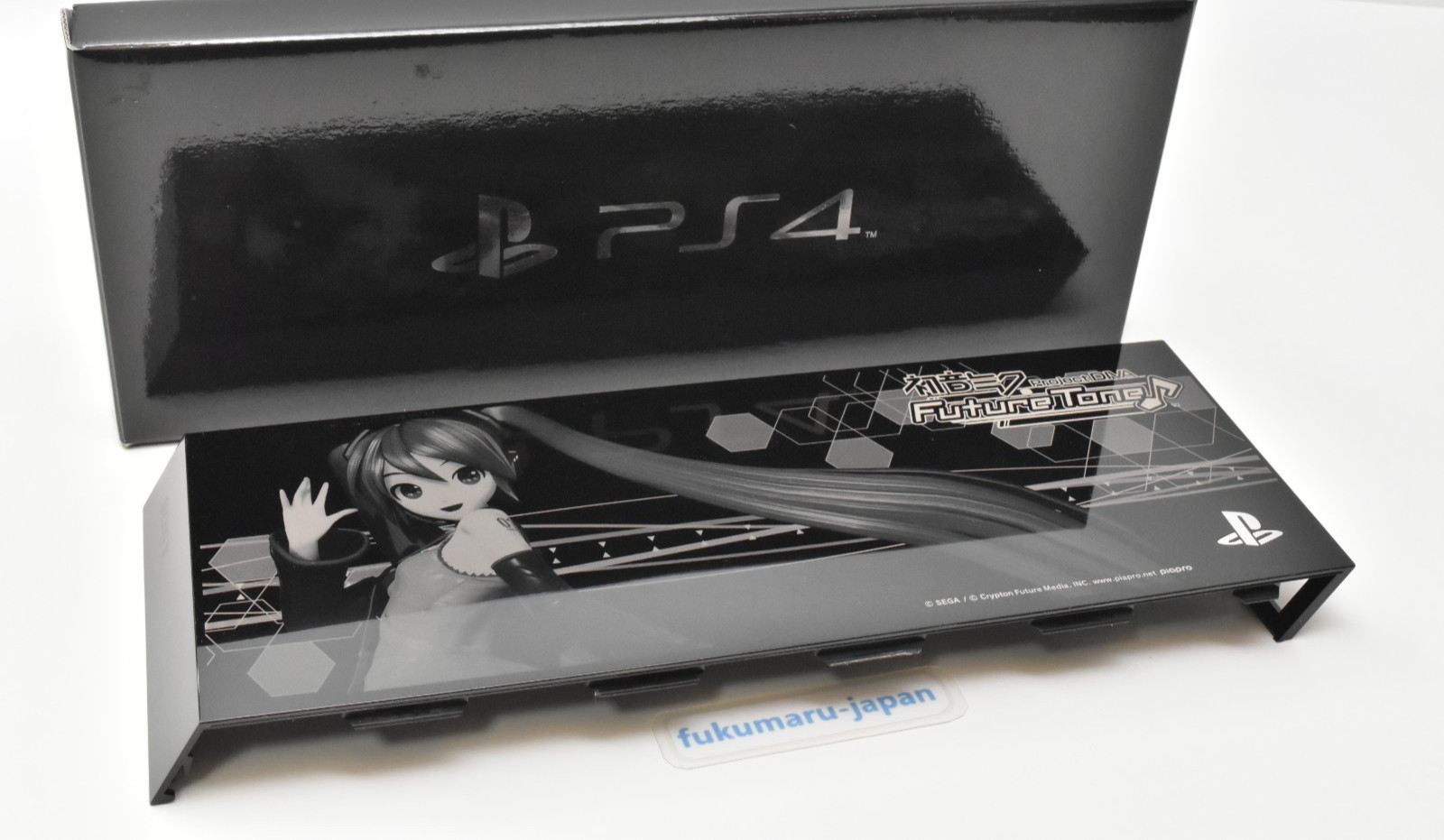 Hatsune Miku PS4 HDD BAY Cubierta Proyecto DIVA Future Tone ver. Negro
