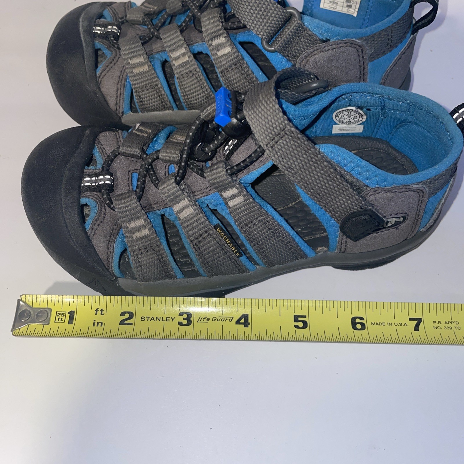 Keen Sandali Acqua Impermeabili Grigio Blu Bambini Taglia 11
