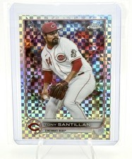 2022 Topps Chrome X Tractor - Tony Santillan - (RC) #193 - Cincinnati Reds