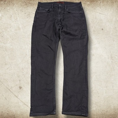 Current Elliott Jeans Men s Size 32x30 Gray Black Straight Leg Made in USA Denim