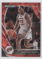 2021-22 Panini Prizm Draft Picks Red Ice Prizm Charles Bassey #45 11th