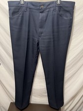 Vtg Wrangler 40x30 Blue Rockabilly Wrancher Boot Cut Mens Jeans Pants Rodeo