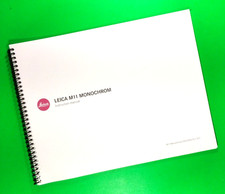 Owners Manual for Leica M11 Monochrom Camera 185 Pages W/Clear Covers 