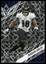 Roquan Smith 2022 Panini Phoenix #87 Silver Lazer Baltimore Ravens