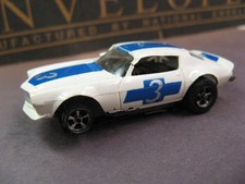 Aurora Vintage HO 1970 1977 White Blue Trans Am Camaro Z28, AFX
