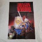 Dragon Warrior Dungeon Maps Poster Nintendo NES Rare Vintage Original 1989