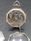 1919 Elgin Pocket Watch - Octagonal Solid Sterling Silver Case - FOR PARTS — photo 10