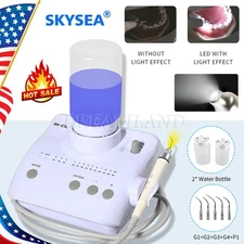 LED Dental Cavitron Ultrasonic Scaler w/Handpiece+Tips+Bottles fit EMS SK-E1L