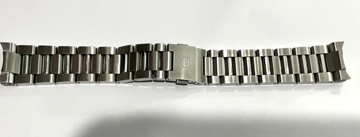 HEYOZURY Horlogeband voor TAG Heuer Bandje 22mm,Leren