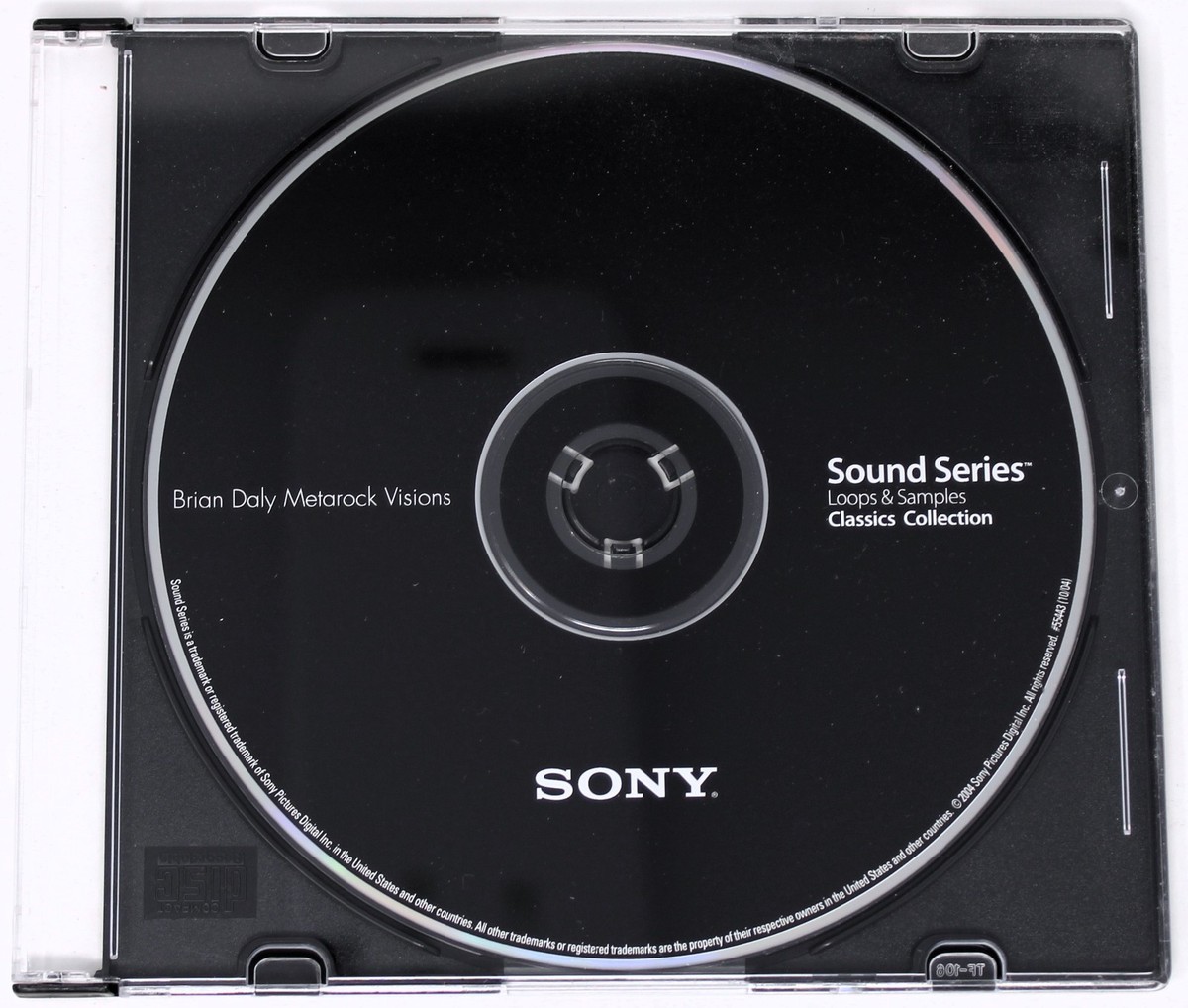 Sony Sound Series Brian Daly Metarock Visions Loops Sound Library