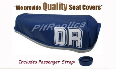 B794] SUZUKI DR250S DR250 S 1984-1985 '84-'85 SEAT COVER W/ STRAP