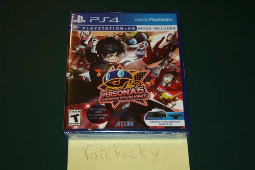 Persona 5: Dancing In Starlight (Playstation 4 PS4) NEW SEALED Y-FOLD MINT US!