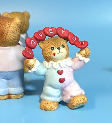 Lot Of 6 Vintage Enesco Lucy And Me Lucy Rigg 80's Bears