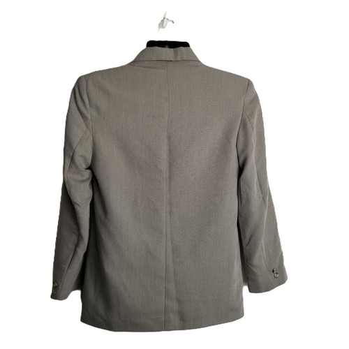 Metro Concepts Boys Suit Jacket Size 18 Taupe Three Button Lined Classic Formal - Picture 2 of 15
