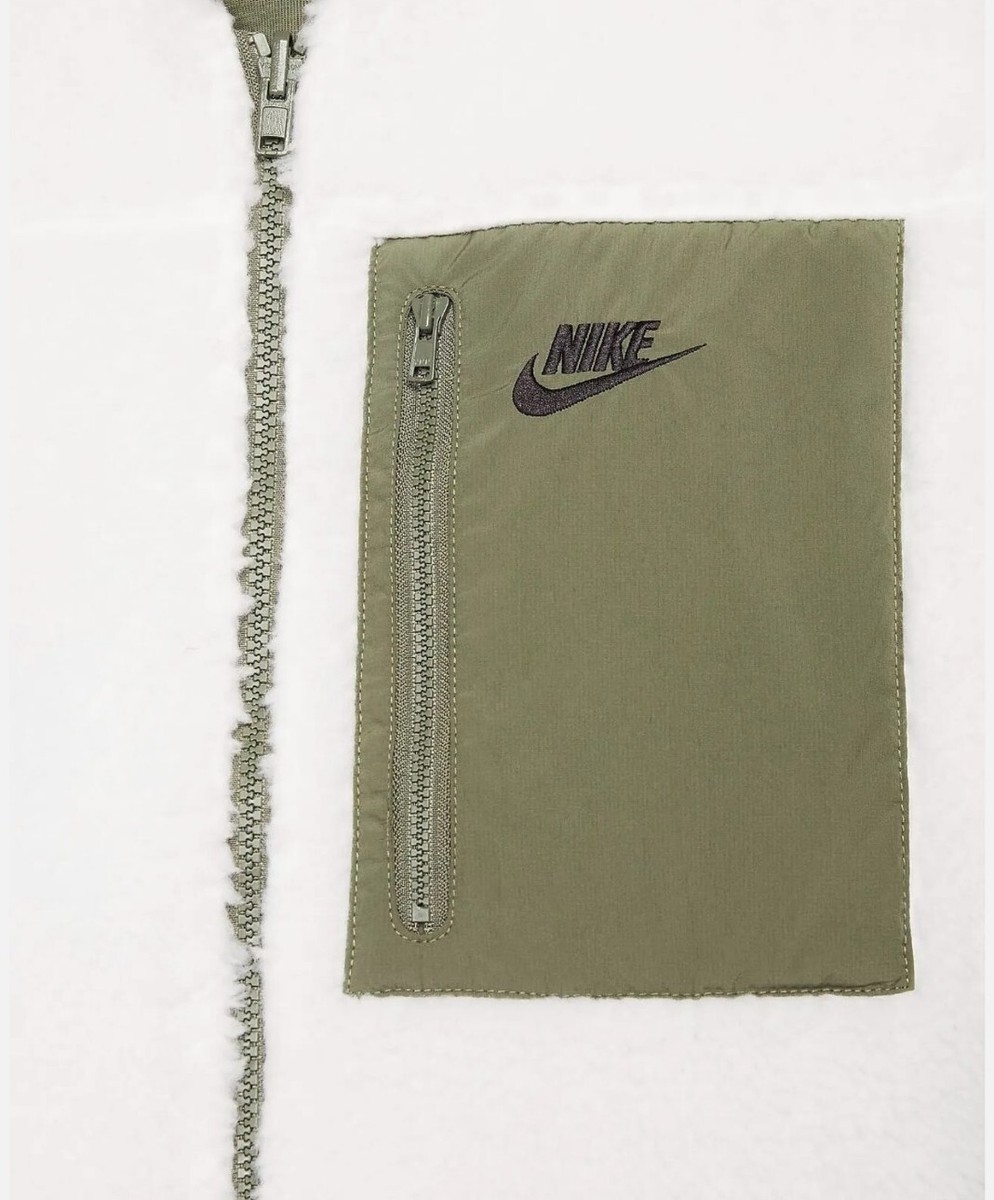 ジャケット・アウター 00s tech nike reversible down vest olive Nike Tech Fleece Reversible Winterized Vest Men's L Olive