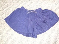 Tommy Hilfiger Girls Dark Blue Polyester Shorts/Skirt Sz S/P 6-7 