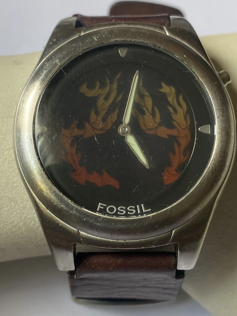 Fossil animated watch sale