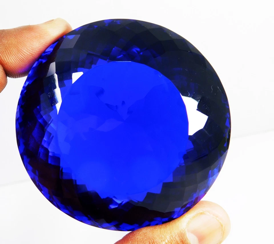 CERTIFIED!! 1054.10 Ct Huge Wonderful 100% Natural Top Blue Tanzanite Gemstone - Image 4 of 4