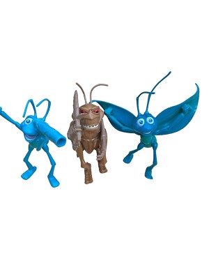 A Bug's Life フィギュア 3種セット Mattel 3 Figures A Bug's Life 1998 Mattel Disney Pixar | eBay