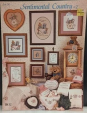Sentimental Country #2 by Lynn Waters Busa -Graph-It-Arts #Bk32 - 6 Patterns