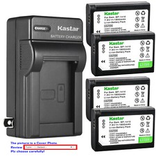 Kastar Battery AC Wall Charger for ED-BP1410 BP1410 Samsung NX30 EV-NX30ZZBGBUS