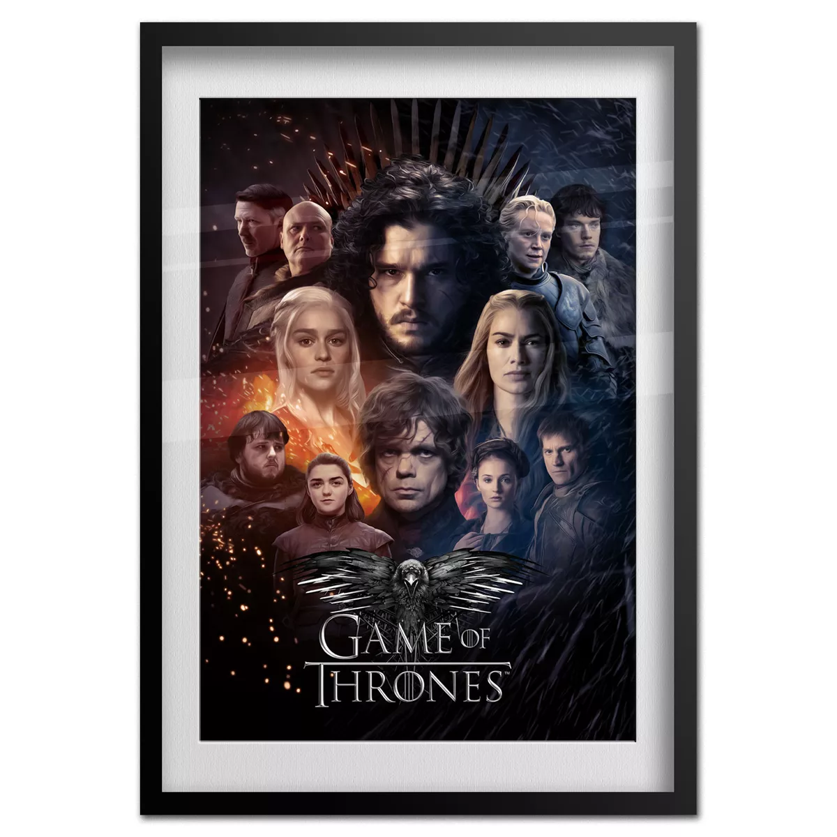 Game of Thrones Season 8 Poster - Exclusive Design - High Quality Prints