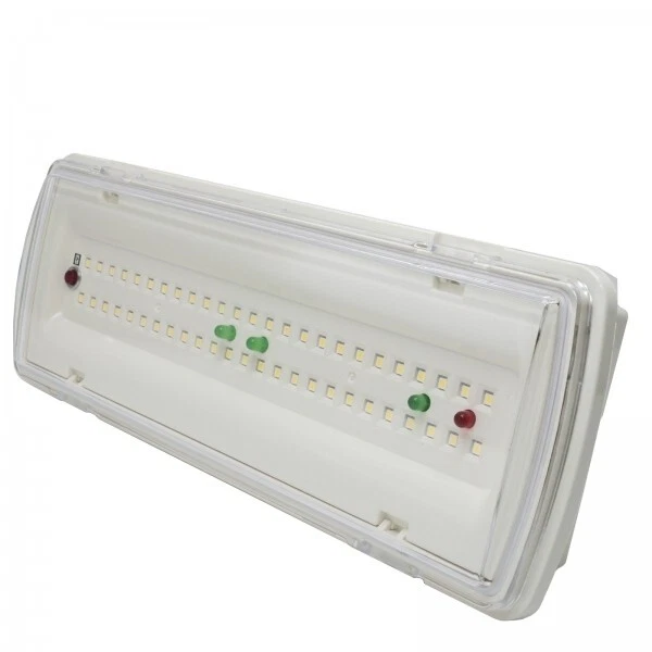 UNIVERSO PLAFONIERA LAMPADA DI EMERGENZA 3,5w 6500k LED INCASSO PARETE ANTIBLACKOUT IP65