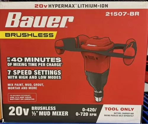 Cordless 2024 mud mixer