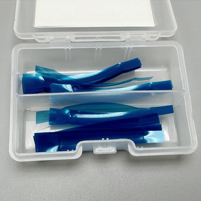Dental Contoured Anterior Matrix Bands Polyester Blue Strip Restoration ...