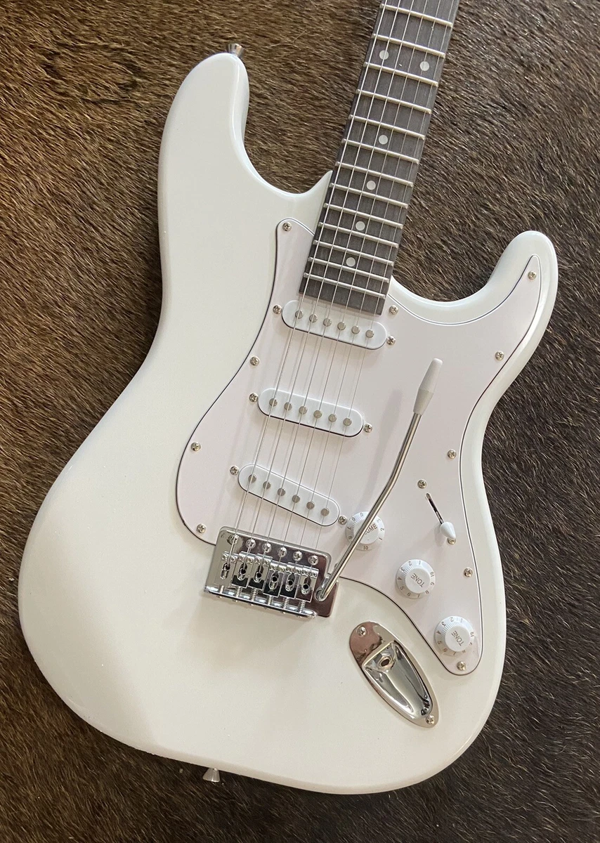 White guitar on sale